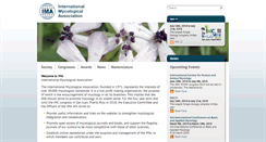 Desktop Screenshot of ima-mycology.org